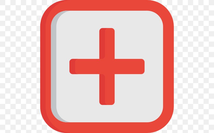 Hospital Sign, PNG, 512x512px, Red, American Red Cross, Area, Logo, Rectangle Download Free