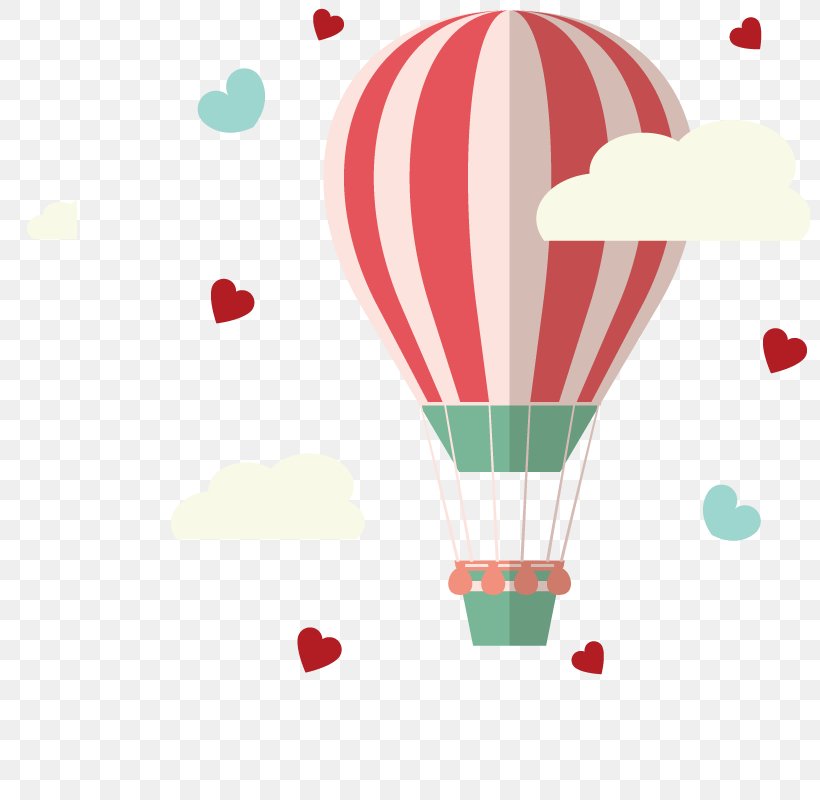 Flight Hot Air Balloon, PNG, 800x800px, Flight, Balloon, Designer, Gas Balloon, Heart Download Free