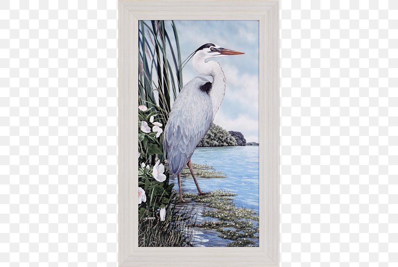 Egret Great Blue Heron Painting Drawing Art, PNG, 550x550px, Egret, Art, Beak, Bird, Ciconiiformes Download Free