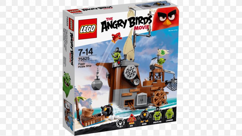 LEGO 75825 The Angry Birds Movie Piggy Pirate Ship Lego Angry Birds Lego Star Wars Toys 