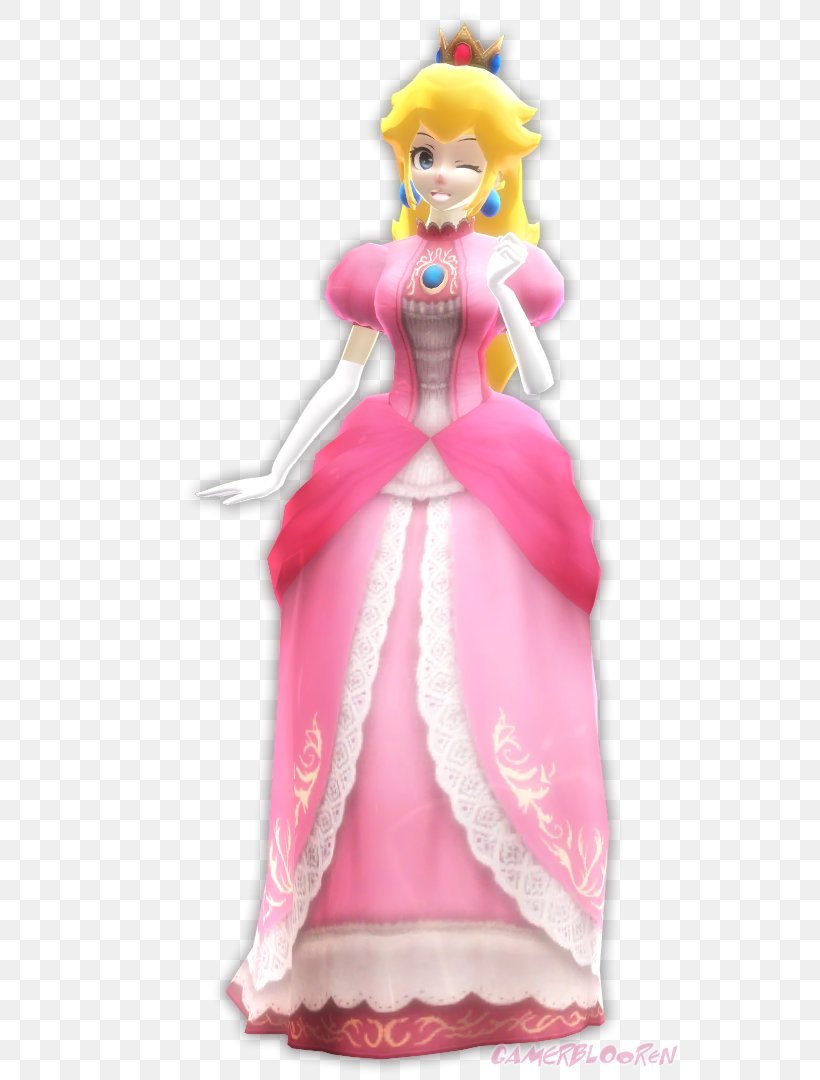 Princess Peach Princess Daisy Rosalina New Super Mario Bros. 2 Art, PNG, 605x1080px, 3d Computer Graphics, Princess Peach, Art, Artist, Barbie Download Free