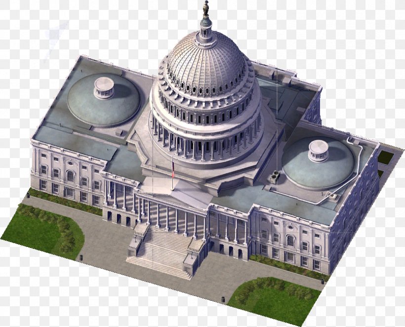United States Capitol Dome SimCity 4 California State Capitol, PNG, 834x674px, United States Capitol, Building, California State Capitol, Game, Simcity Download Free