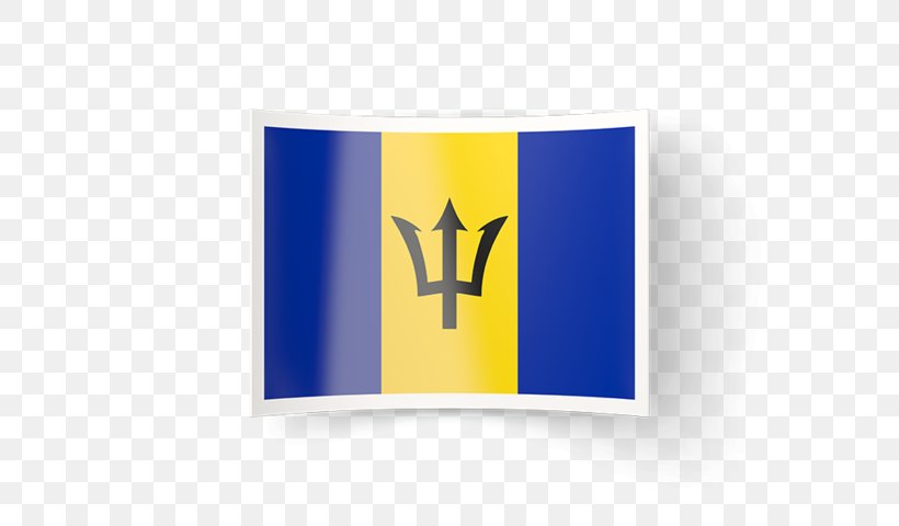 Flag Of Barbados Logo Brand, PNG, 640x480px, Barbados, Blue, Brand, Computer, Electric Blue Download Free
