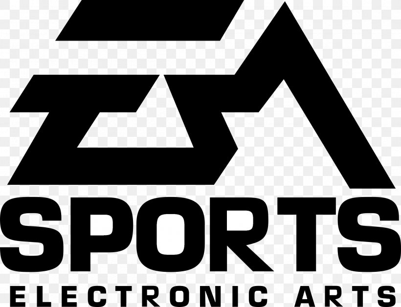 Logo EA Sports Electronic Arts Sports Game, PNG, 2400x1840px, Logo, Area, Black And White, Brand, Ea Sports Download Free