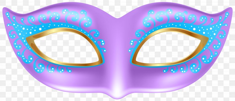 Mask Masquerade Ball Blindfold Clip Art, PNG, 8000x3442px, Mask, Blindfold, Blue, Carnival, Jaw Download Free