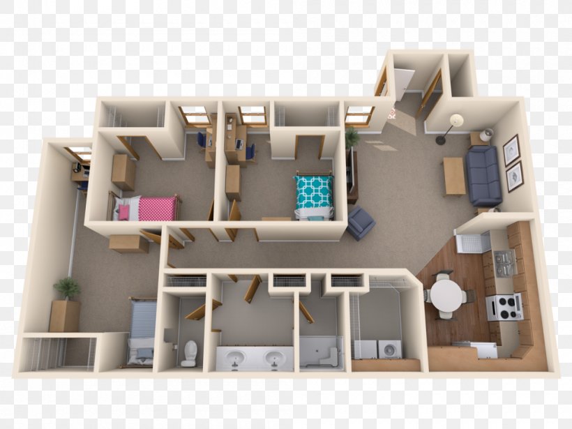 Apartment Townhouse Dormitory Renting, PNG, 1000x750px, Apartment, Bathroom, Dormitory, Dwelling, Floor Plan Download Free