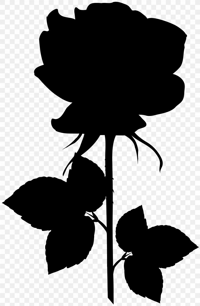 Clip Art Leaf Silhouette Plant Stem Flowering Plant, PNG, 5233x8000px, Leaf, Black M, Blackandwhite, Botany, Branching Download Free