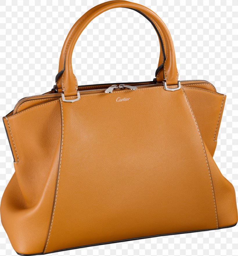 Tote Bag Handbag Cartier Leather, PNG, 950x1024px, Tote Bag, Bag, Brown, Calfskin, Caramel Color Download Free