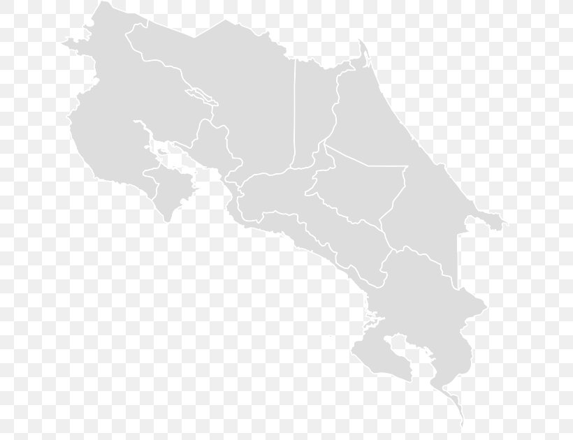 Costa Rica Map, PNG, 660x630px, Costa Rica, Atmosphere, Black, Black And White, Drawing Download Free