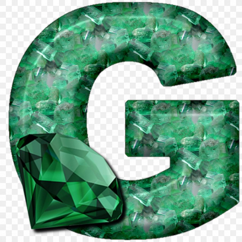 Emerald Alphabet God Corazón Esmeralda, PNG, 1000x1000px, Emerald, Alphabet, Gemstone, God, Green Download Free