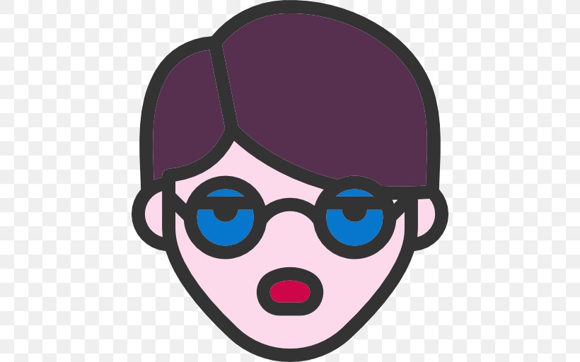 Smile Violet Nose, PNG, 512x512px, Emoticon, Eyewear, Glasses, Goggles, Nose Download Free