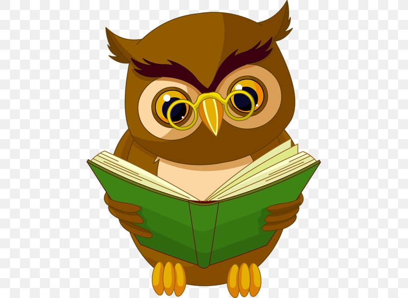 Owl Book Reading Clip Art, PNG, 471x600px, Owl, Beak, Bird, Bird Of Prey, Book Download Free