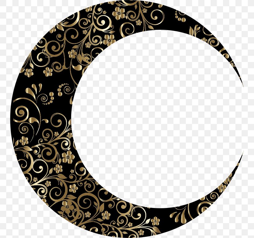 Lunar Phase Moon Gold Clip Art, PNG, 756x768px, Lunar Phase, Drawing, Eerste Kwartier, Gold, Man In The Moon Download Free
