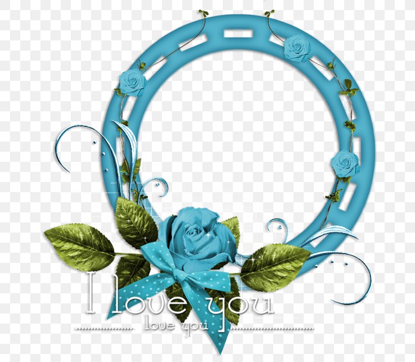 Picture Frames Wreath Clip Art, PNG, 700x716px, Picture Frames, Blog, Blue, Blue Rose, Flower Download Free