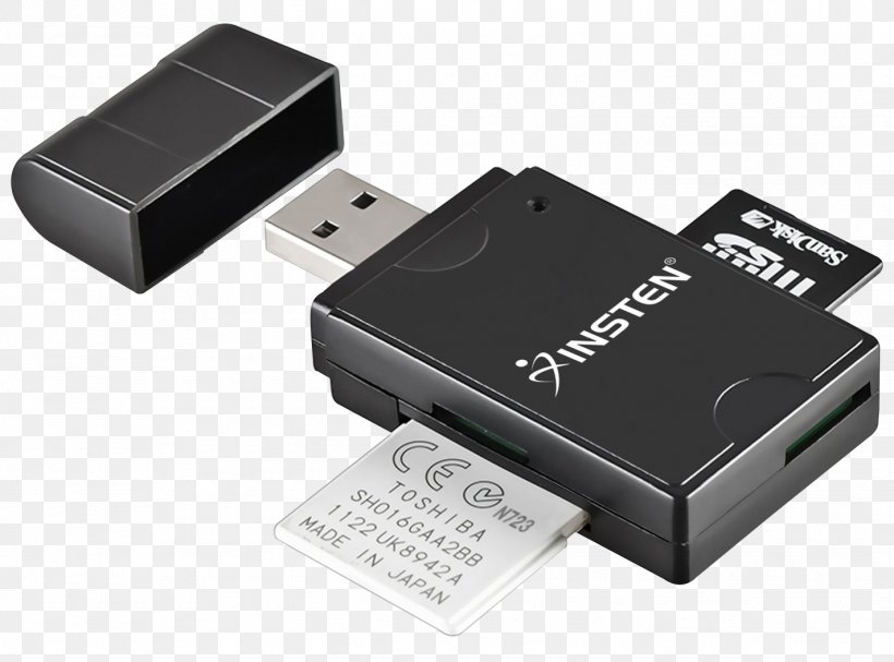 USB Flash Drive Memory Card Reader Secure Digital, PNG, 1422x1054px, Usb Flash Drives, Adapter, Cable, Card Reader, Computer Download Free