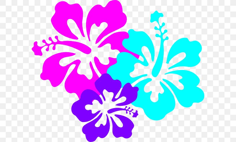 Clip Art Vector Graphics Free Content Image, PNG, 600x495px, Hawaiian Hibiscus, Drawing, Flora, Floral Design, Flower Download Free