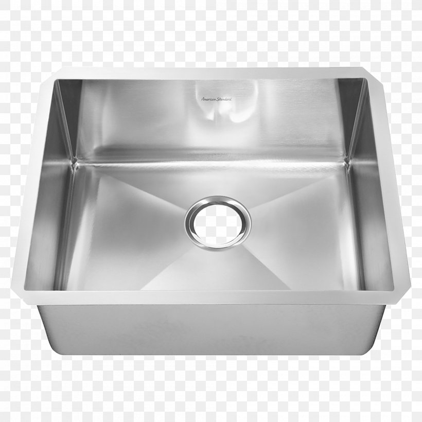 Kitchen Sink Stainless Steel Brushed Metal, PNG, 2000x2000px, Sink, American Standard Brands, Bathroom Sink, Bowl Sink, Brushed Metal Download Free