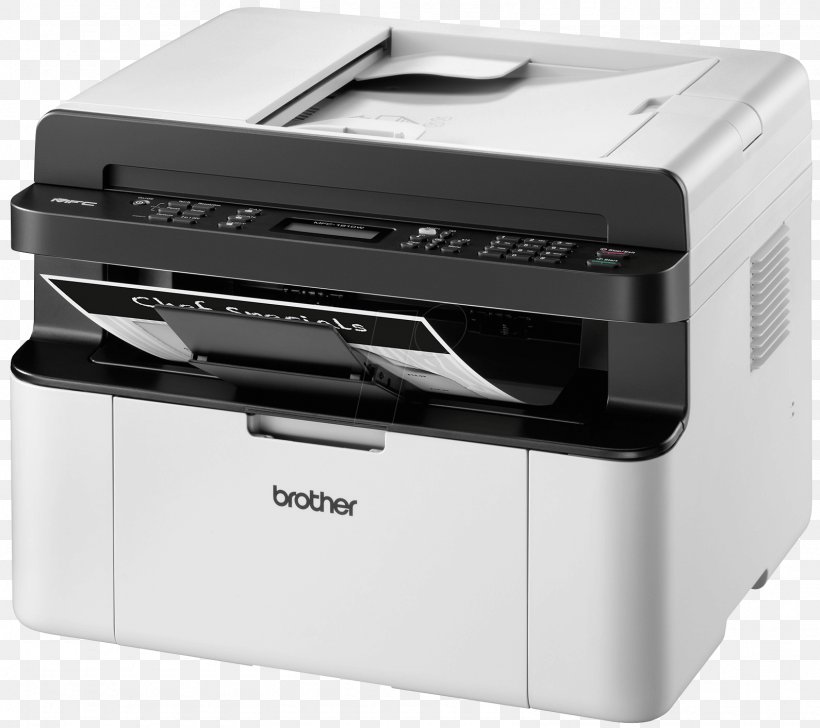 Multi-function Printer Brother Industries Laser Printing, PNG, 1590x1413px, Multifunction Printer, Automatic Document Feeder, Brother Industries, Computer, Computer Hardware Download Free