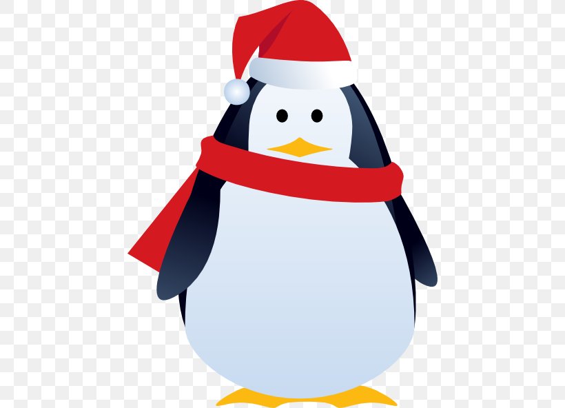 Penguin Christmas Clip Art, PNG, 450x592px, Penguin, Beak, Bird, Christmas, Christmas Lights Download Free