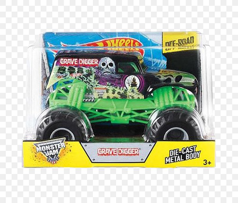 Radio-controlled Car Monster Jam World Finals Monster Truck Grave Digger, PNG, 700x700px, 124 Scale, Radiocontrolled Car, Automotive Wheel System, Car, Diecast Toy Download Free