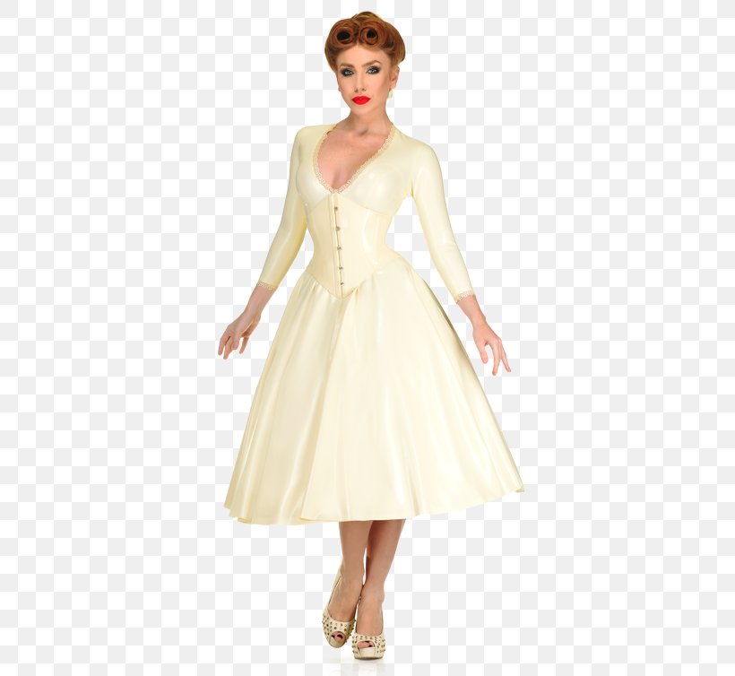 Wedding Dress Cocktail Dress Shoulder Satin, PNG, 586x754px, Wedding Dress, Beige, Bridal Clothing, Bridal Party Dress, Bride Download Free