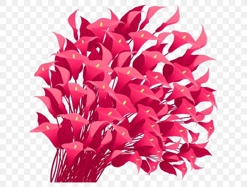Cut Flowers Red Clip Art, PNG, 660x621px, Cut Flowers, Flower, Flowering Plant, Gift, Magenta Download Free