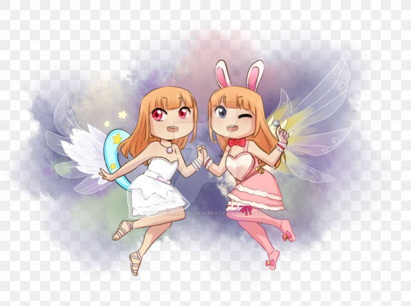 Fairy Vertebrate Cartoon Desktop Wallpaper, PNG, 1024x763px, Watercolor, Cartoon, Flower, Frame, Heart Download Free