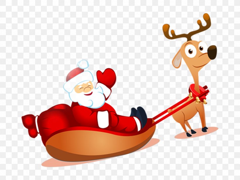 Reindeer Santa Claus Clip Art, PNG, 2362x1772px, Reindeer, Art, Cartoon, Christmas, Christmas Ornament Download Free