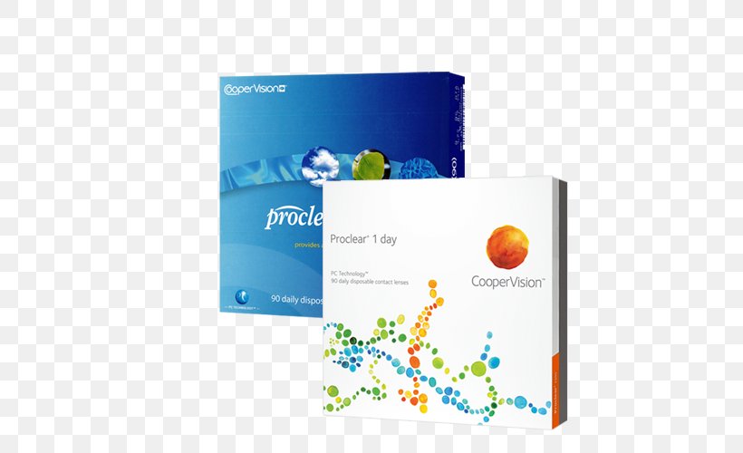 CooperVision Proclear 1 Day Contact Lenses CooperVision Proclear Sphere, PNG, 500x500px, Contact Lenses, Biofinity Toric, Brand, Coopervision, Coopervision Proclear Sphere Download Free