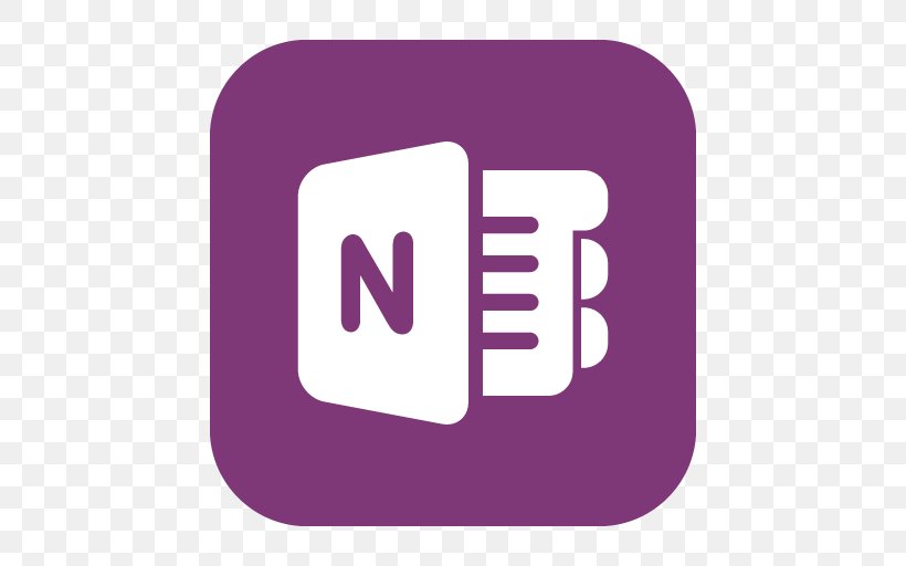 Microsoft OneNote Microsoft Office 365 Office Online, PNG, 512x512px, Microsoft Onenote, Brand, Computer, Computer Software, Logo Download Free