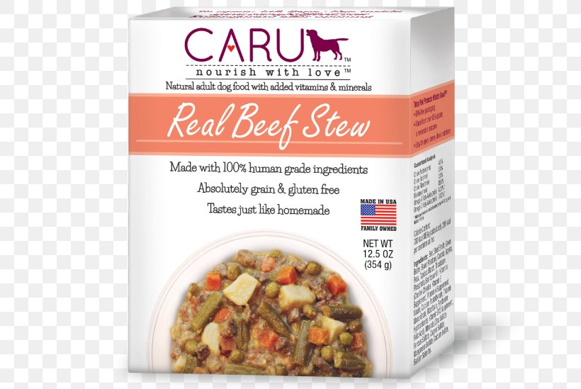 Dog Food Caru Real Stews For Dogs 12.5oz Beef, PNG, 704x549px, Dog, Beef, Broth, Cereal, Chicken As Food Download Free