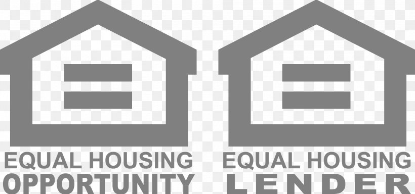 Logo Fair Housing Act Equal Housing Lender Office Of Fair Housing And Equal Opportunity White, PNG, 1929x904px, Logo, Area, Black, Black And White, Brand Download Free