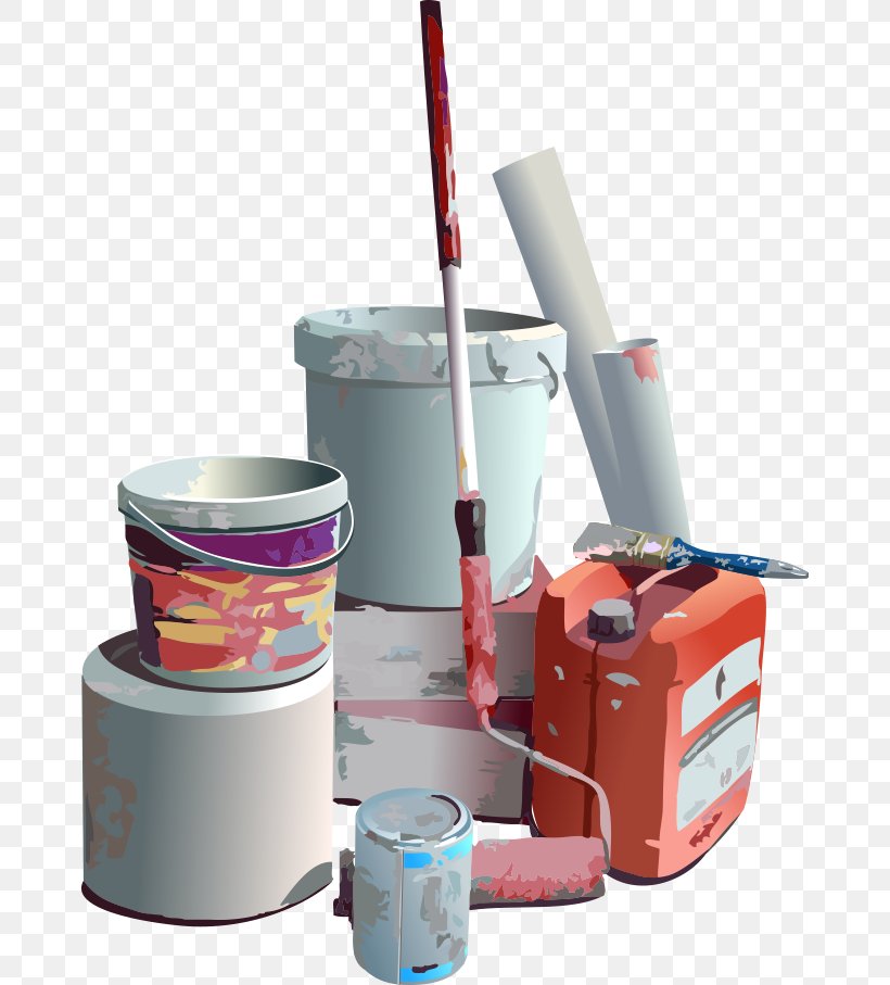 Paintbrush Bucket, PNG, 670x907px, Paint, Brush, Bucket, House Painter And Decorator, Paintbrush Download Free