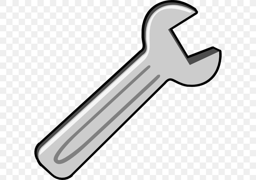 Spanners Adjustable Spanner Hand Tool Clip Art, PNG, 600x576px, Spanners, Adjustable Spanner, Black And White, Finger, Hand Download Free