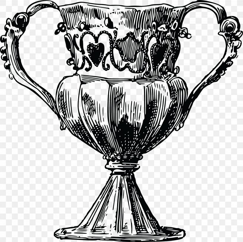 Vase Drawing Clip Art, PNG, 4000x3984px, Vase, Black And White, Chalice, Champagne Stemware, Cup Download Free