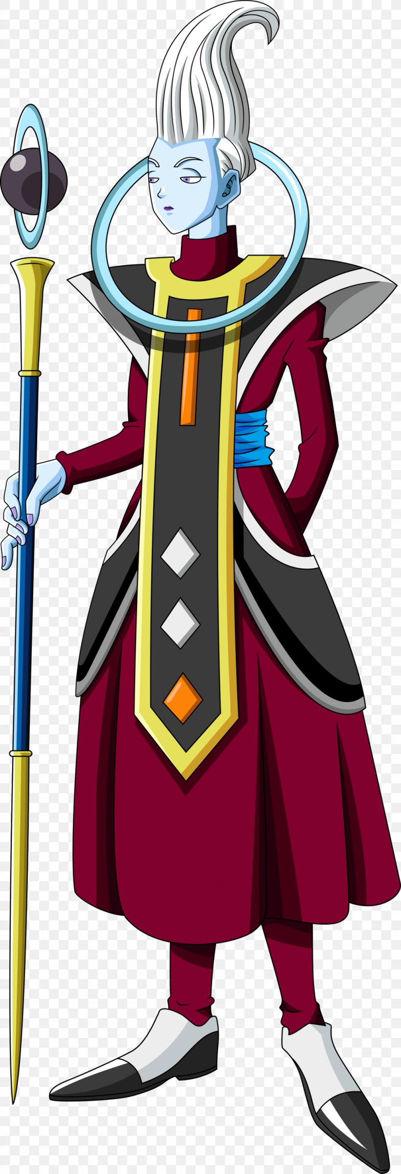 Whis Beerus Goku Piccolo Dragon Ball, PNG, 1024x2995px, Whis, Art, Beerus, Cartoon, Costume Download Free