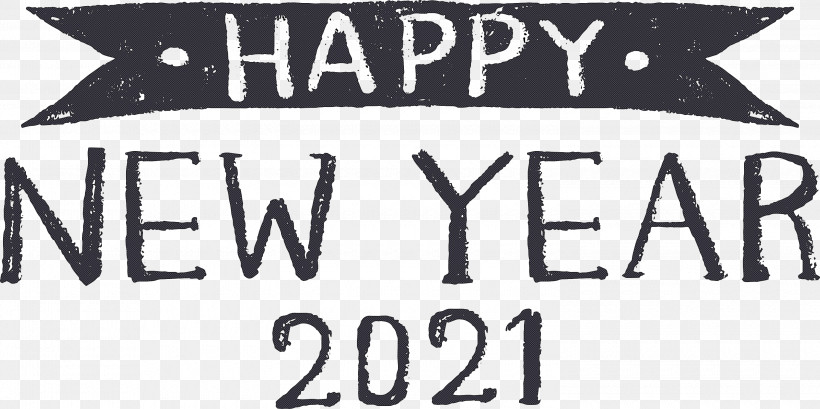 Happy New Year 2021 2021 New Year, PNG, 3000x1498px, 2021 New Year, Happy New Year 2021, Banner, Black M, Geometry Download Free