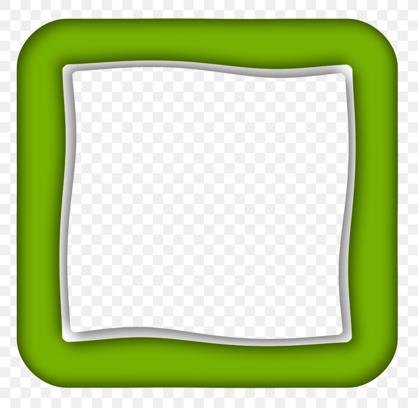 Line Picture Frames Green, PNG, 800x800px, Picture Frames, Area, Grass, Green, Picture Frame Download Free