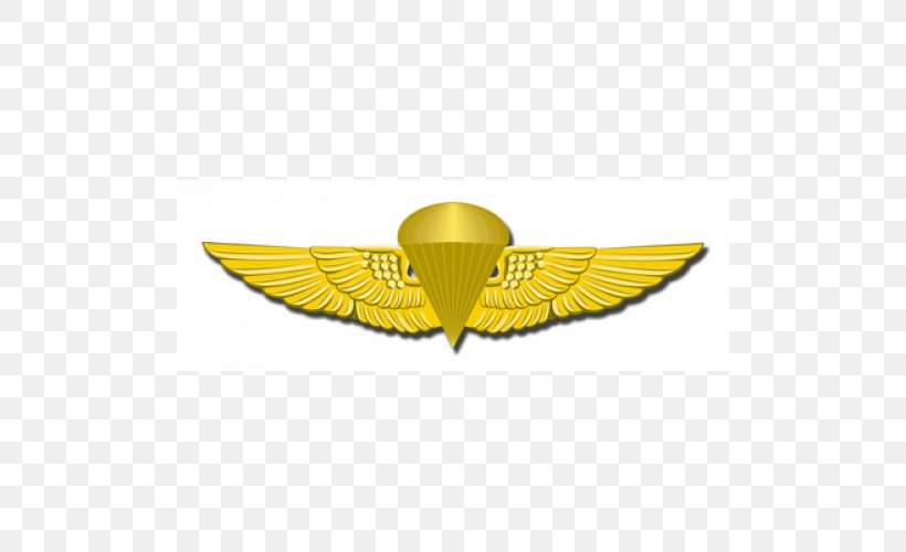 Logo Emblem Military United States Marine Corps Parachutist Badge, PNG, 500x500px, Logo, Decal, Emblem, Military, Parachutist Badge Download Free