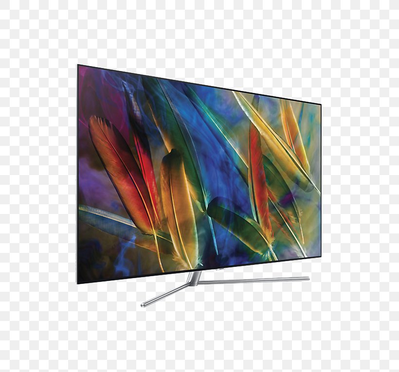 Quantum Dot Display LED-backlit LCD Samsung 4K Resolution Ultra-high-definition Television, PNG, 765x765px, 4k Resolution, Quantum Dot Display, Display Advertising, Display Device, Flat Panel Display Download Free