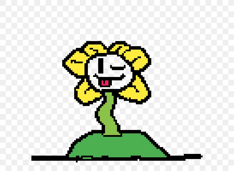 Clip Art Pixel Art Drawing Flowey, PNG, 600x600px, Pixel Art, Animation, Art, Cartoon, Drawing Download Free