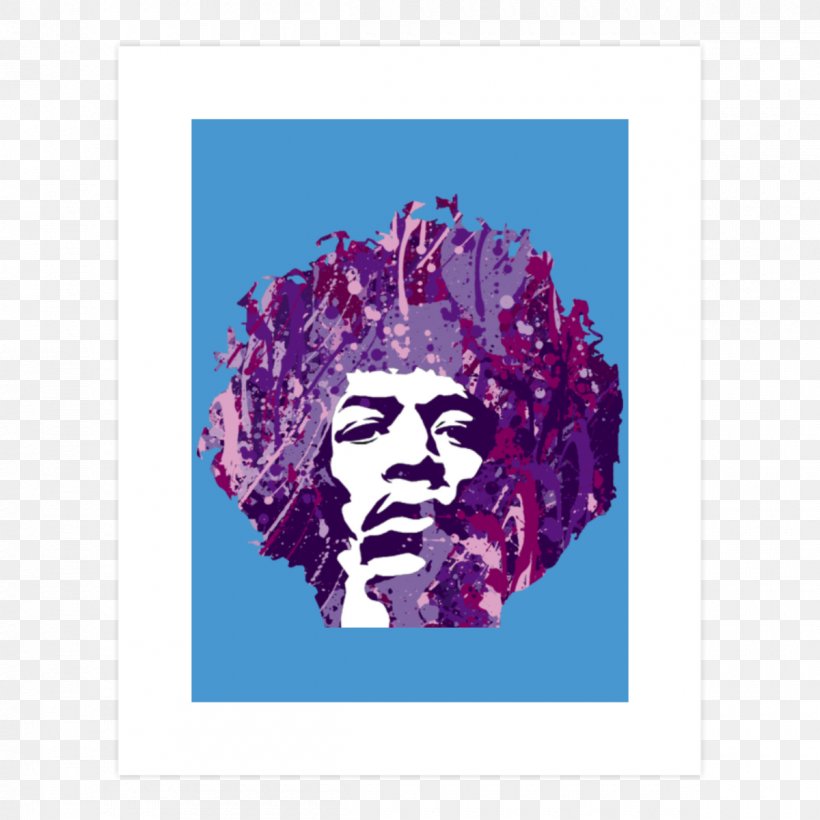Jimi Hendrix Hoodie Graphic Design T-shirt, PNG, 1200x1200px, Jimi Hendrix, Art, Hoodie, Magenta, Modern Art Download Free