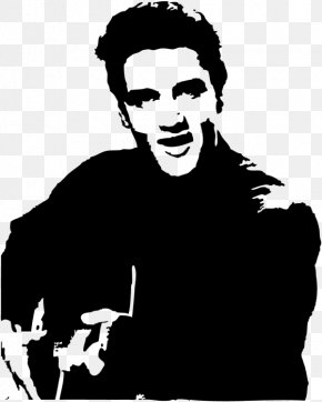 Elvis Presley Stencil Silhouette Clip Art, PNG, 2000x3794px, Elvis ...