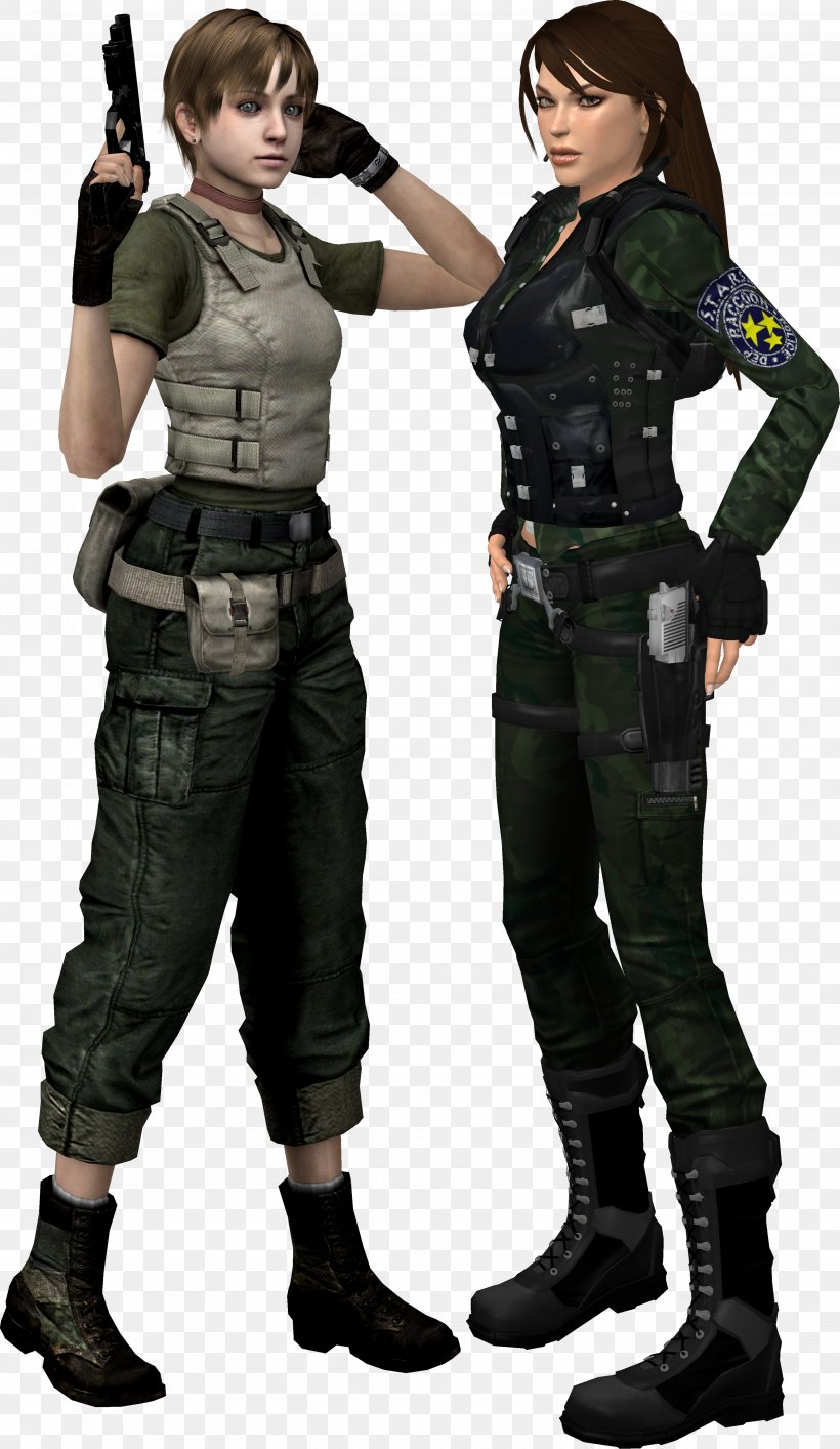 Rebecca Chambers Lara Croft Jill Valentine Tomb Raider Soldier, PNG, 3929x6779px, Rebecca Chambers, Army, Art, Bsaa, Costume Download Free