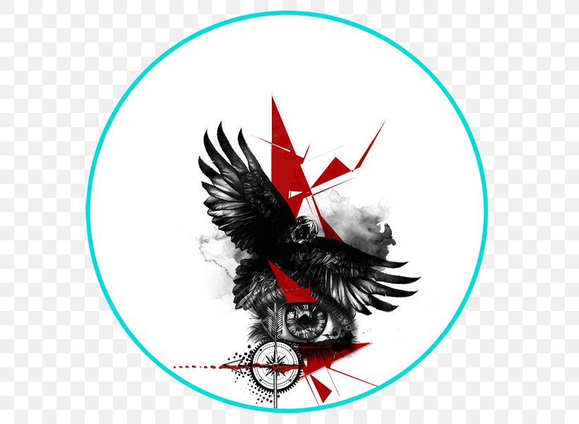 Tattoo Illustrator Beak, PNG, 600x600px, Tattoo, Beak, Bird, Chicken, Feather Download Free