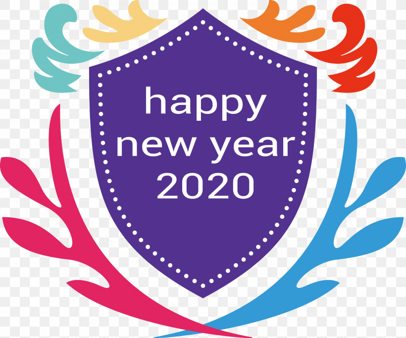 Happy New Year 2020 New Years 2020 2020, PNG, 3000x2500px, 2020, Happy New Year 2020, Logo, New Years 2020 Download Free