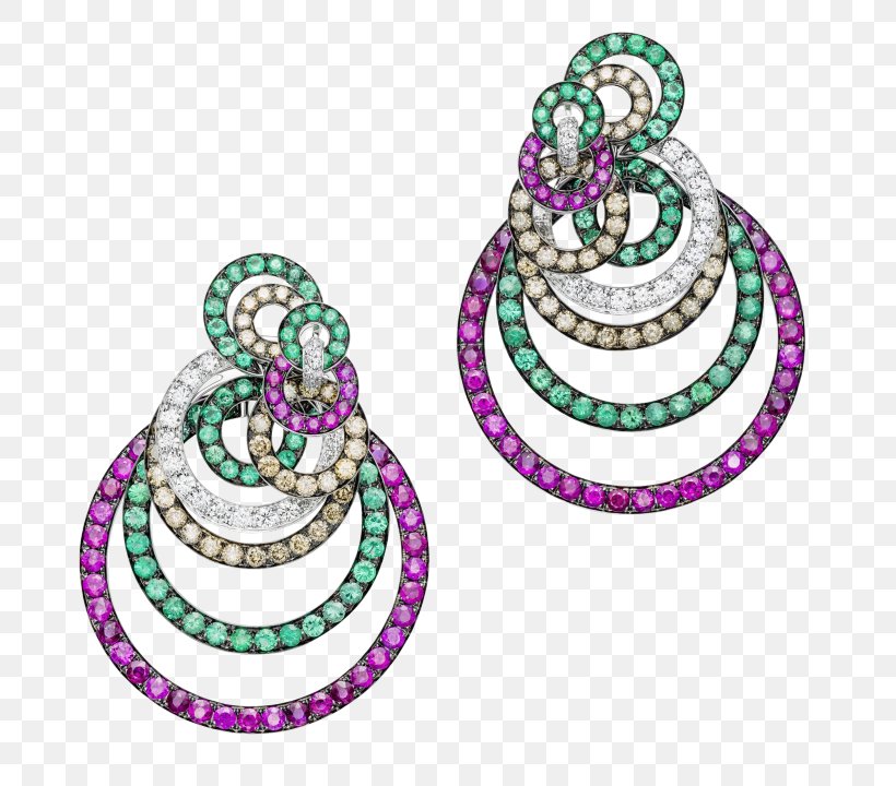 Emerald Earring Jewellery Romani People Colored Gold, PNG, 720x720px, Emerald, Body Jewelry, Colored Gold, Cufflink, De Grisogono Download Free