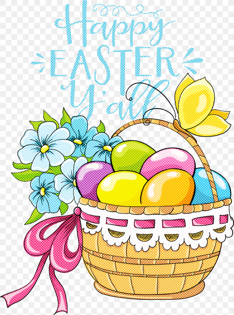 Happy Easter Easter Sunday Easter, PNG, 2225x2999px, Happy Easter, Basket,  Cartoon, Cat, Drawing Download Free