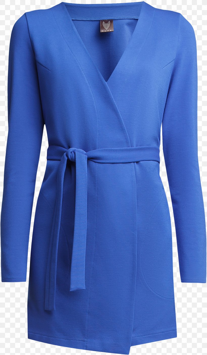 Robe Sleeve Dress Coat Neck, PNG, 1199x2060px, Robe, Blue, Clothing, Coat, Cobalt Blue Download Free