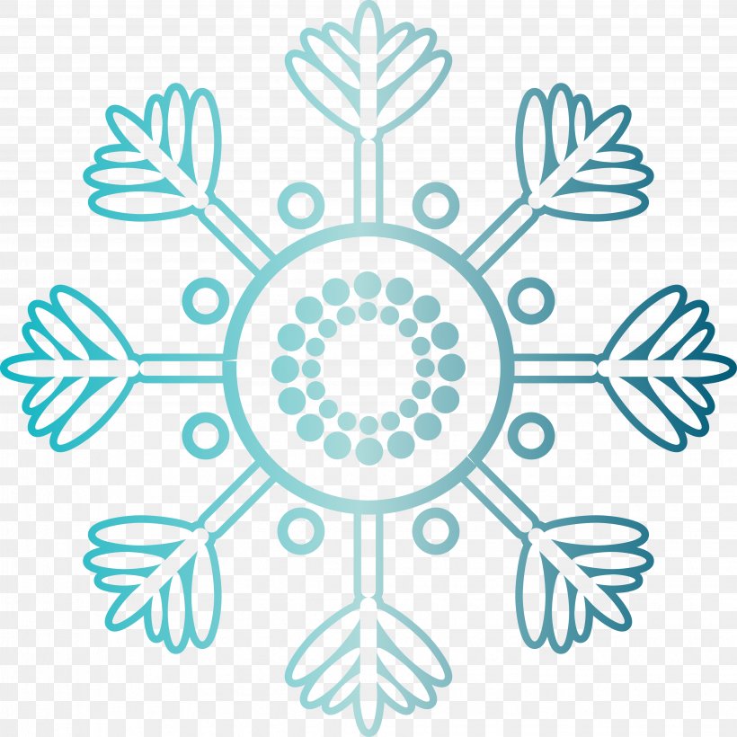 Snowflake Christmas Clip Art, PNG, 3672x3672px, Snowflake, Area, Blue, Christmas, Flower Download Free
